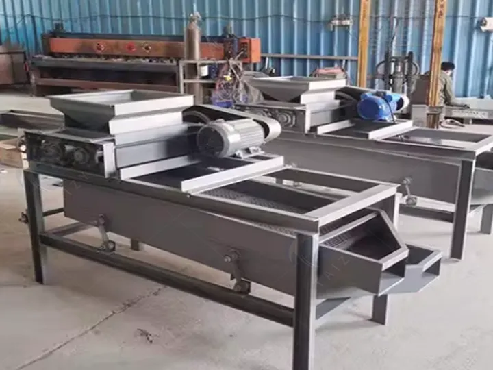 Машина для лущения миндаля | Машина для лущения фундука 4 Машина для раскалывания миндаля