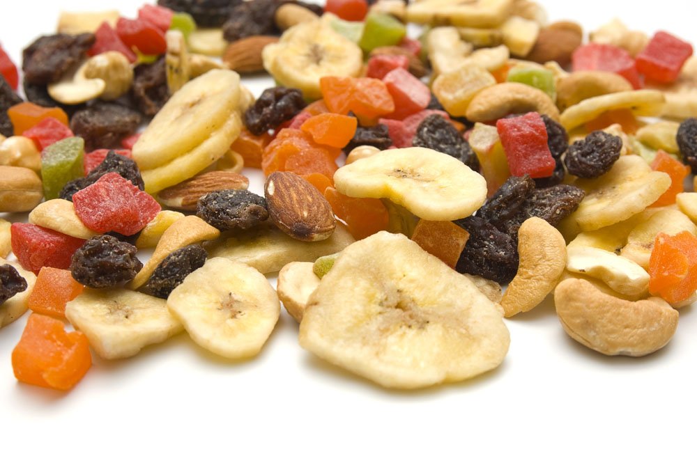 Nuts and dried fruit