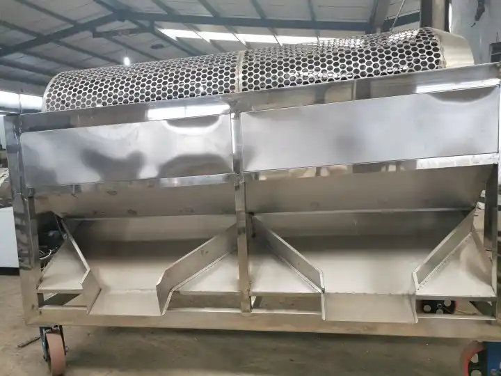 Cylinder Round Sifter For Cocoa 11 Cocoa bean sifter working principle