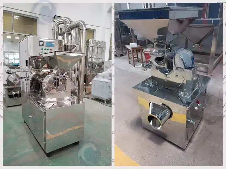 Máquina de moagem de cacau em pó