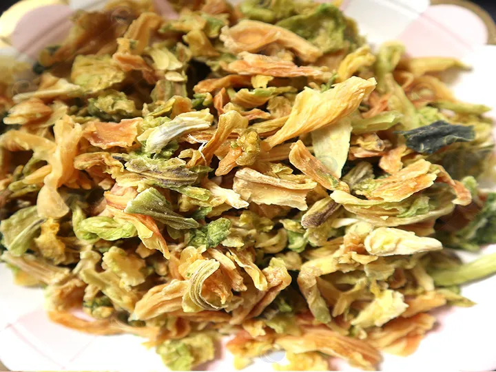 Dehydrated vegetables