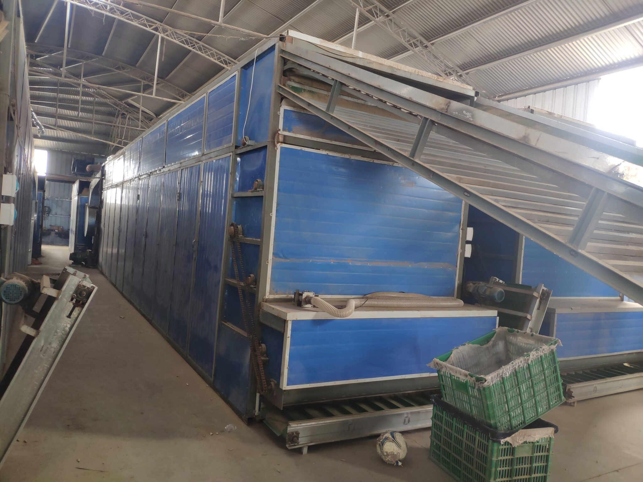 Mesh belt dryer Nut Machinery