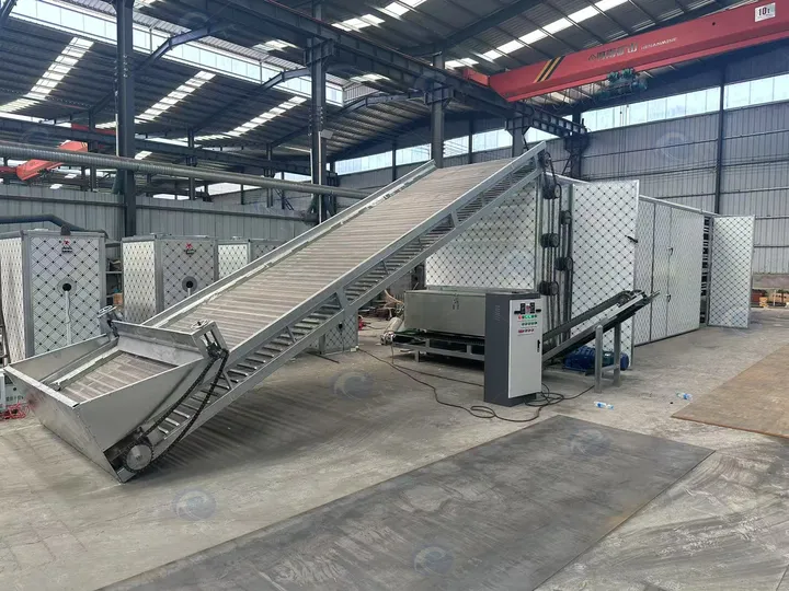 Secador de correia de malha