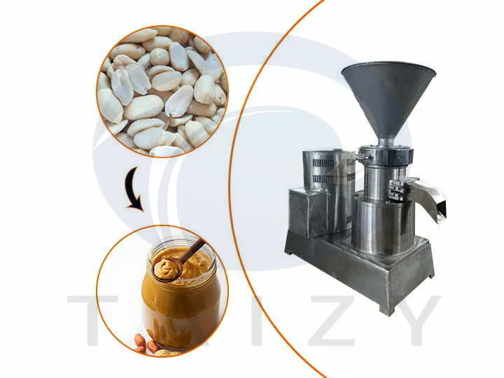 Máquina para hacer mantequilla de maní/cacao 4 Peanut & cocoa butter making machine