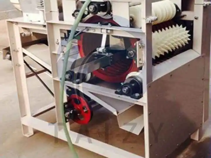 Wet Type Peanut Skin Peeling Machine 10 Wet peanut peeling machine in factory