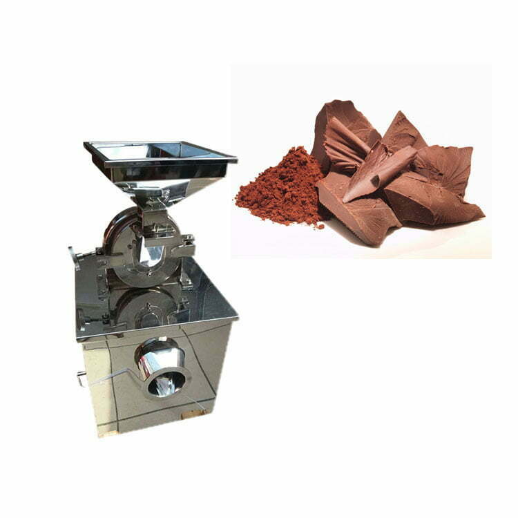 Cocoa powder making machine
