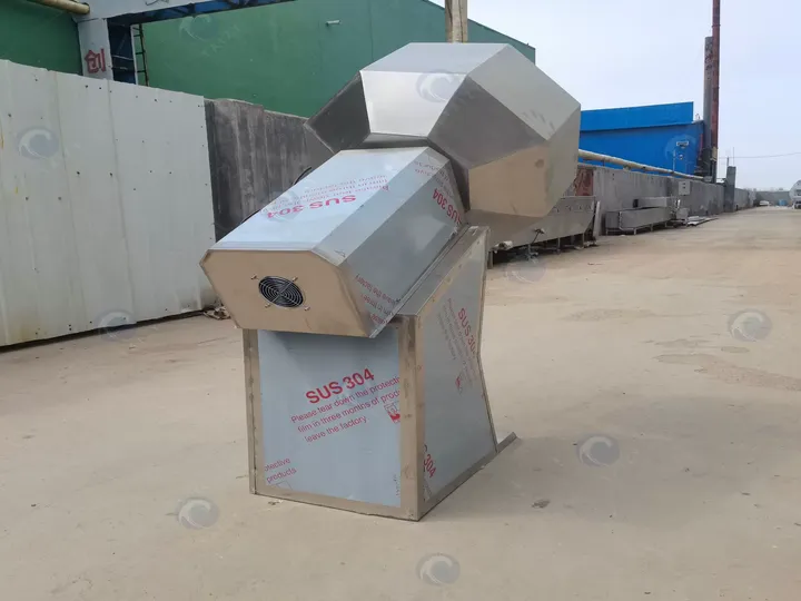 Peanut seasoning drum machine