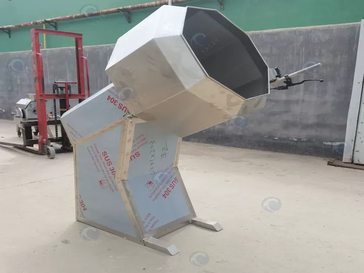 Seasoning machine for coating peanut supplier