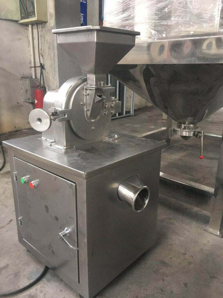 Stainless steel cocoa powder milling machine