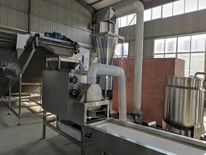 دستگاه پوست‌کنی بادام‌زمینی