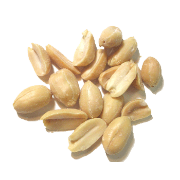 Peeled peanut