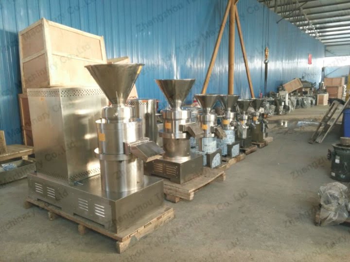 Peanut paste-making machine factory inventory