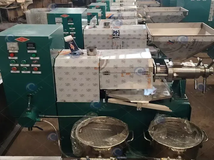 Industrial screw oil press machine