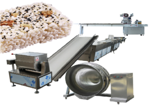 Machine de fabrication cassante aux arachides