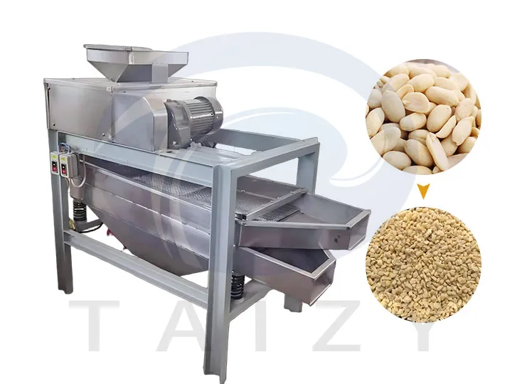 Peanut chopping cutting machine