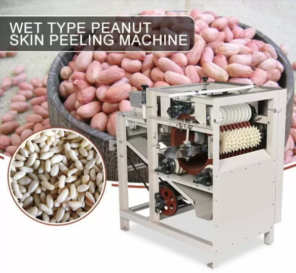 Machine à éplucher les cacahuètes grillées