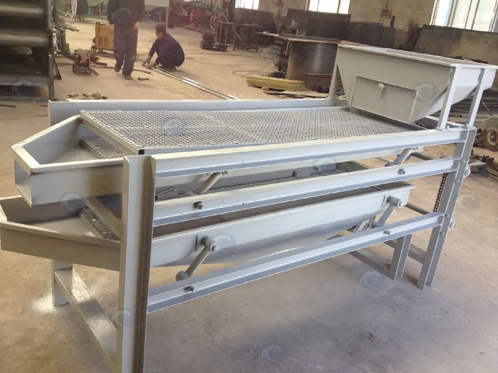 Máquina de clasificación de nueces | Máquina de clasificación de anacardos 12 Nut size sorting machine