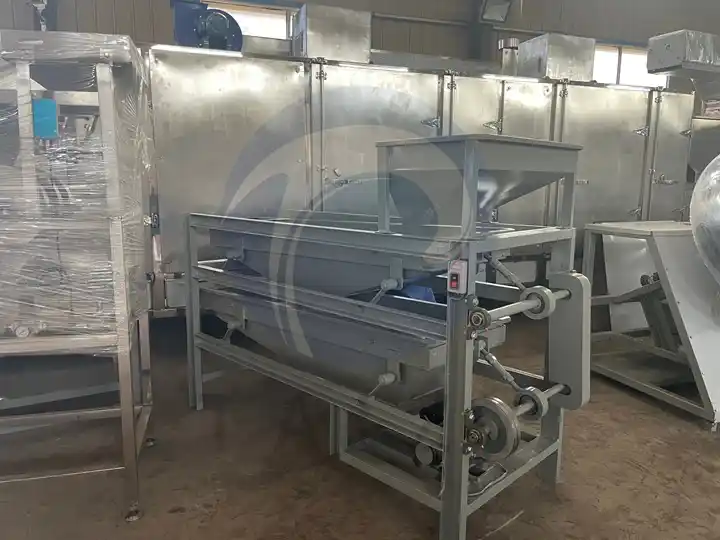 Máquina de classificação de nozes