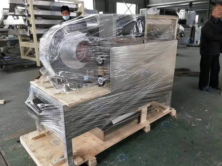 Peanut Peeling And Splitting Machine I Roasted Peanut Peeler 12 Packaging of the peanut peeling and splitting machine