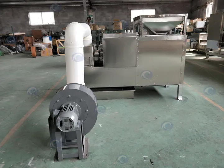 Peanut Peeling And Splitting Machine I Roasted Peanut Peeler 6 ခရမ်းချဉ်ငွေ့လုံးအိမ်ကွက်ခွဲစက်