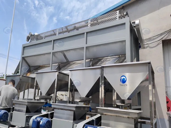 Applications of the nuts sorting machine