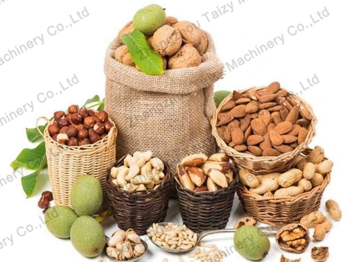 Nuts are popular for their nutrition and flavor.