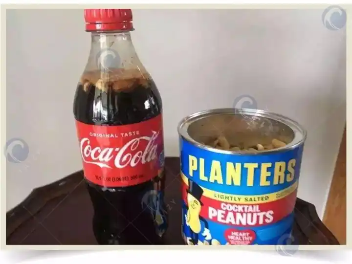 Máquina de descascar amendoim nos Estados Unidos 10 A controvérsia sobre o embebição de amendoins em cola