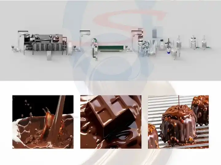 Linha de Produção de Pasta de Cacao 12 Linha de Produção de Pasta de Cacau
