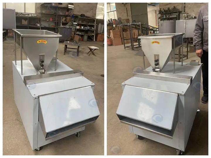 Peanut slicing machine