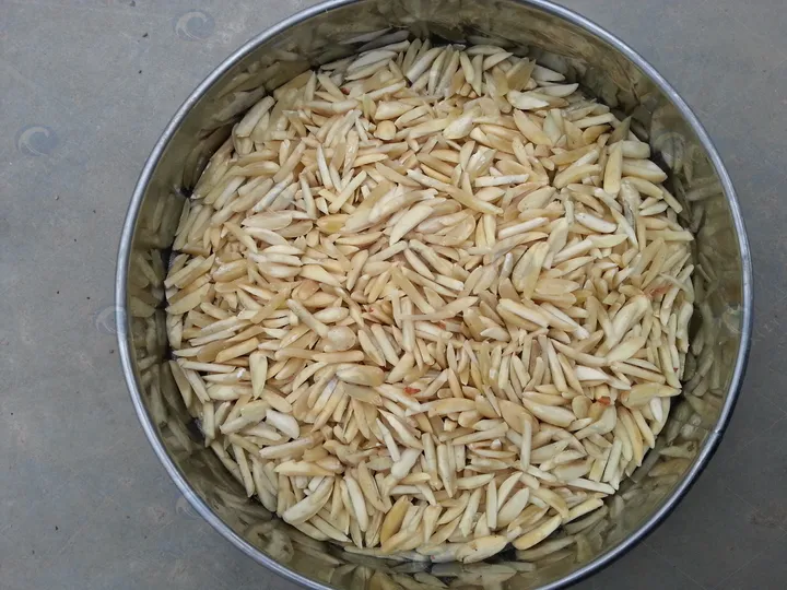 Finished peanut strips