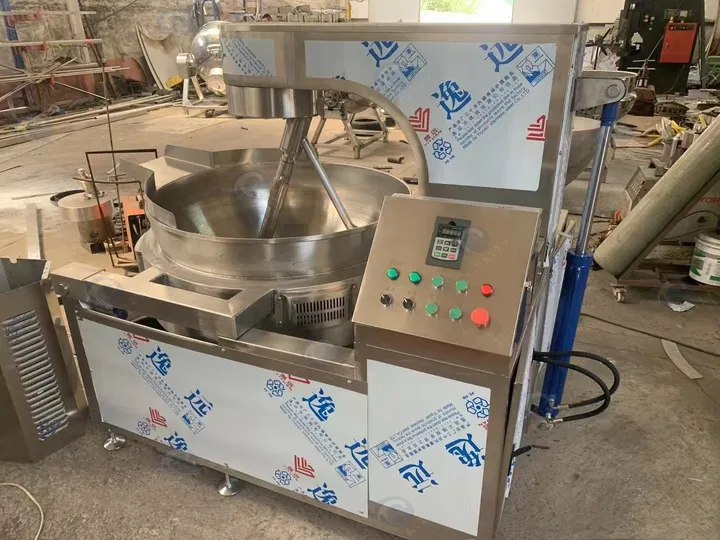 Peanut brittle cooking equipment