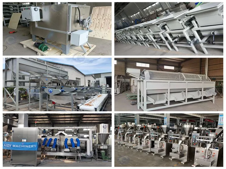 Factory diagram of the machine