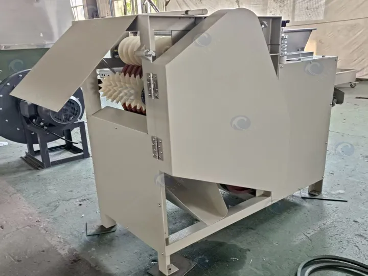 Industrial wet type almond peeling machine