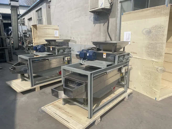 Macadamia Nut Shelling Machine Successfully Delivered To Kenya 21 Macadamia nut shelling machine under packing