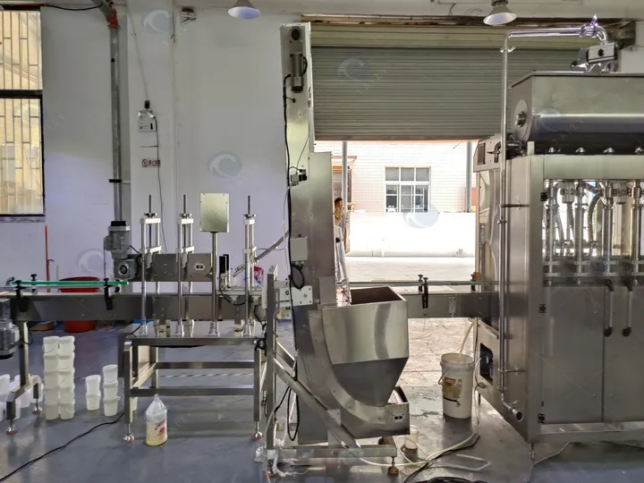 Automatic Peanut Butter Filler Machine | Complete Filling, Capping And Conveying Line 17 Electric peanut butter filling machine