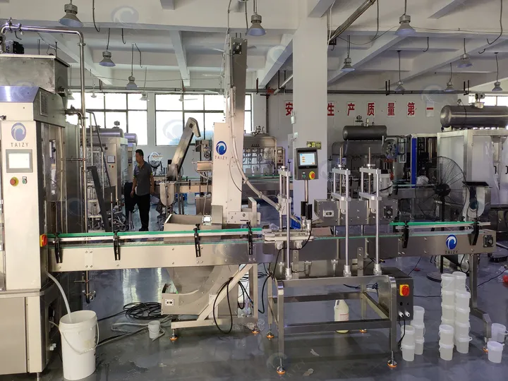 Automatic Peanut Butter Filler Machine | Complete Filling, Capping And Conveying Line 15 Large industrial peanut butter filling machine