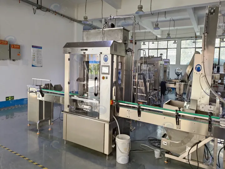 Automatic Peanut Butter Filler Machine | Complete Filling, Capping And Conveying Line 16 Peanut butter filling machine for sale