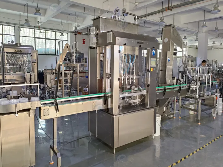 How Much Does An Automatic Peanut Butter Filling Machine Cost? 9 Peanut butter production line matching filling machine