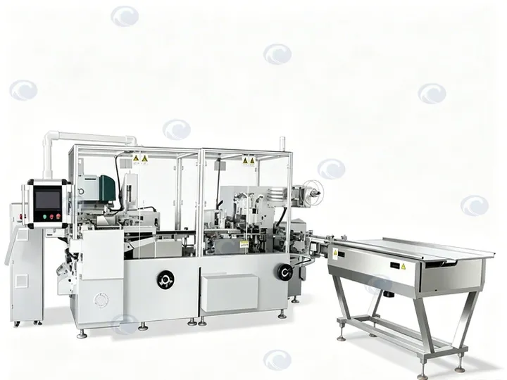 Automatic Chocolate Bar Packaging Machine | Tz-100Zr Fold-Wrap Cartoning System 2 Automatic chocolate bar packaging machine for candy food factory