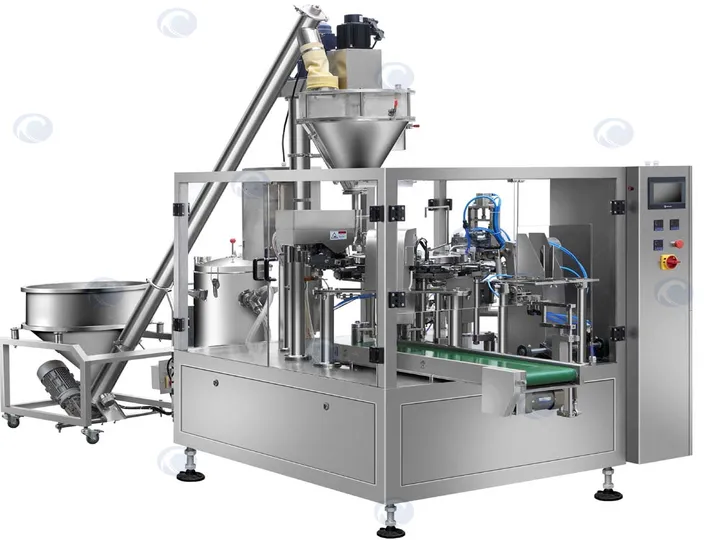 Automatic cocoa powder packaging machine