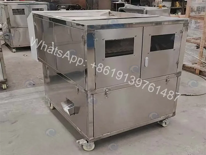 Macadamia Nut Opening Machine | Automatic Macadamia Slitting &Amp; Scoring Equipment 4 Automatic macadamia nut cracking machine