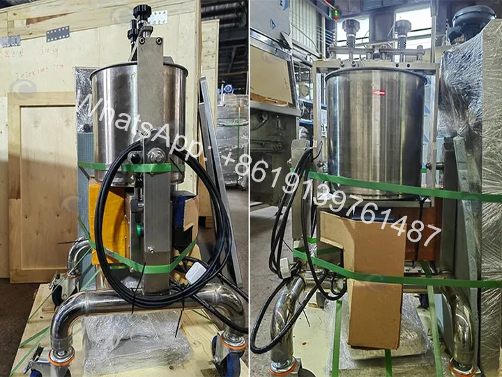 Chocolate grinder packaging