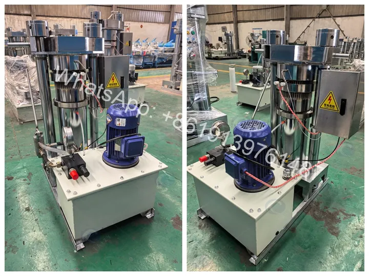Cocoa Powder Production Line Successfully Shipped To Uganda 7 Hydraulic press